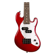 Kala Ubass SB-RD-FS - 4-String Ukulele, Right, Red