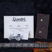 Spector USA Custom NS-5 Hot Rod Series Painted by Dan Lawrence Electric Bass Guitar - "Real Flame" - CHUCKSCLUSIVE - #1998