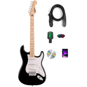 Fender Squier Sonic Stratocaster - Black w/ Tuner