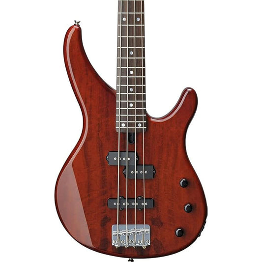 Yamaha TRBX174EW RTB 4-String Electric Bass Guitar - Root Beer