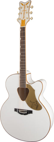 Gretsch G5022CWFE Rancher Falcon Jumbo Acoustic-Electric Guitar - White