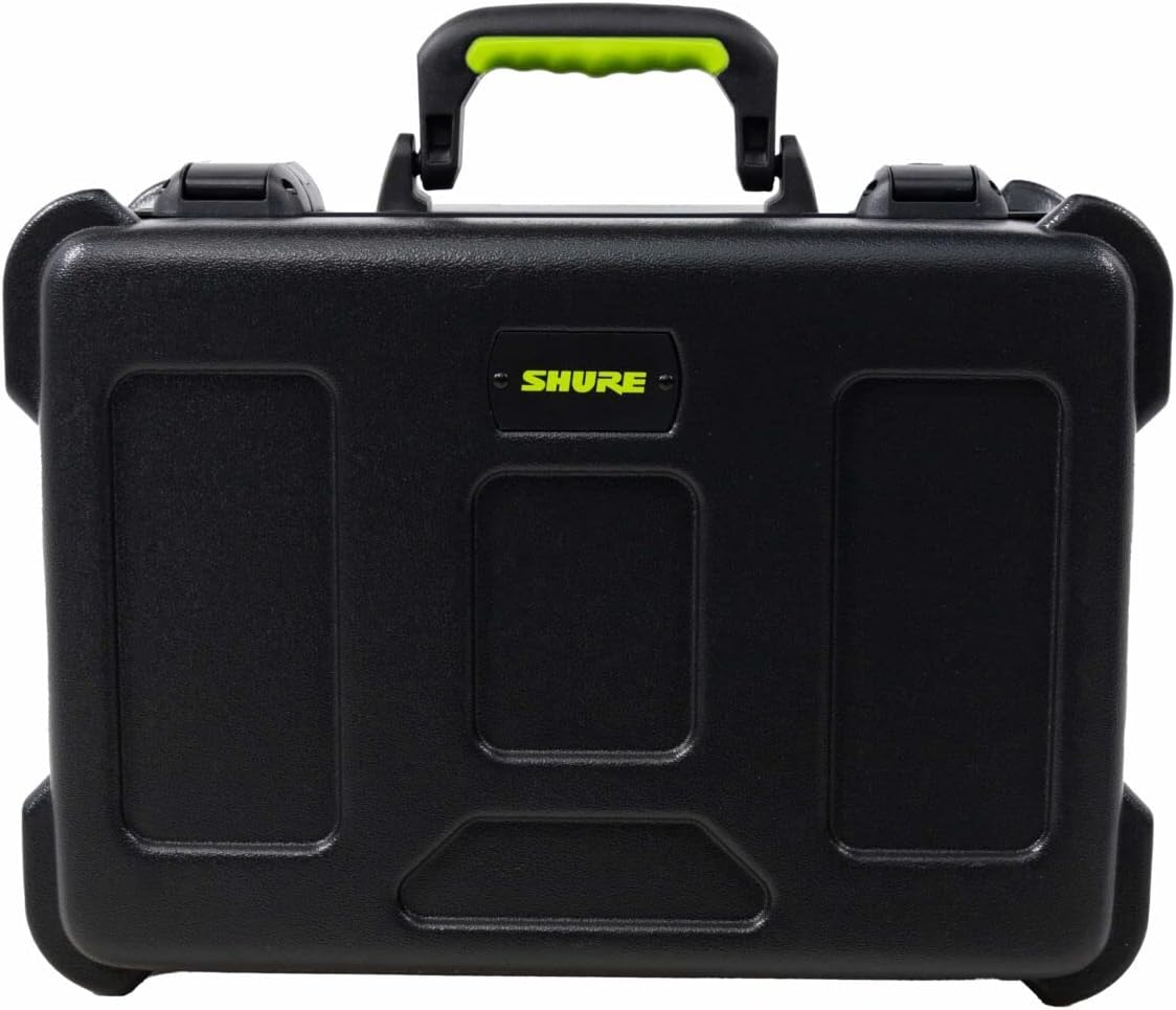 Shure by Gator SH-MICCASEW07 Molded Case for (7) Wireless Mics - TSA Latch