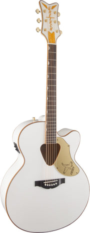Gretsch G5022CWFE Rancher Falcon Jumbo Acoustic-Electric Guitar - White