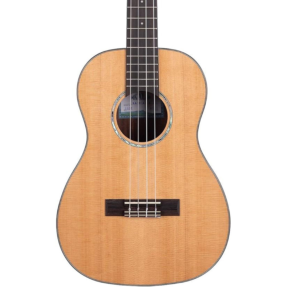 Kala KA-SCAC-B Solid Cedar Top Acacia Baritone Ukulele