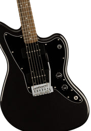 Fender Squier Affinity Jazzmaster - Metallic Black w/ Frontman 10G Amplifier