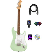 Fender Squier Sonic Stratocaster HSS - Surf Green w/ Tuner