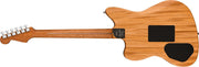 Fender Acoustasonic Jazzmaster Acoustic Electric Hybrid Guitar in Tungsten