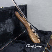 Spector Euro 4 LT Solid Korina Wings Electric Bass Guitar - Natural Satin - CHUCKSCLUSIVE - #NB23505