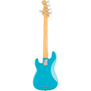 Fender American Pro II 5-String Precision Bass - Miami Blue with Maple Fretboard