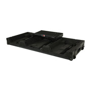Pro X XS-CDM3KV10A9 WLTBL with Laptop Shelf and Low Profile Wheels - Black