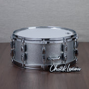 Yamaha 6 x 14-Inch Absolute Hybrid Maple Snare Drum - Silver Sparkle
