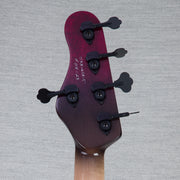 Brubaker USA JXB-BM-5 5-String Electric Bass - Red Jungle Candy
