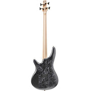 Ibanez SR300EDXBZM Electric Bass Guitar - Black Ice Frozen Matte