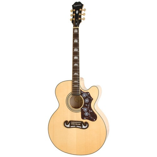 Epiphone J-200 ES Studio Acousitc Electric Gutar - Vintage Natural