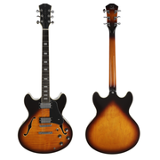 Sire H7 Larry Carlton Semi-Hollow Body Electric Guitar - Vintage Sunburst