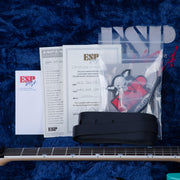 ESP USA M-I DX FR Electric Guitar - Midori Gold Sparkle - #US24704
