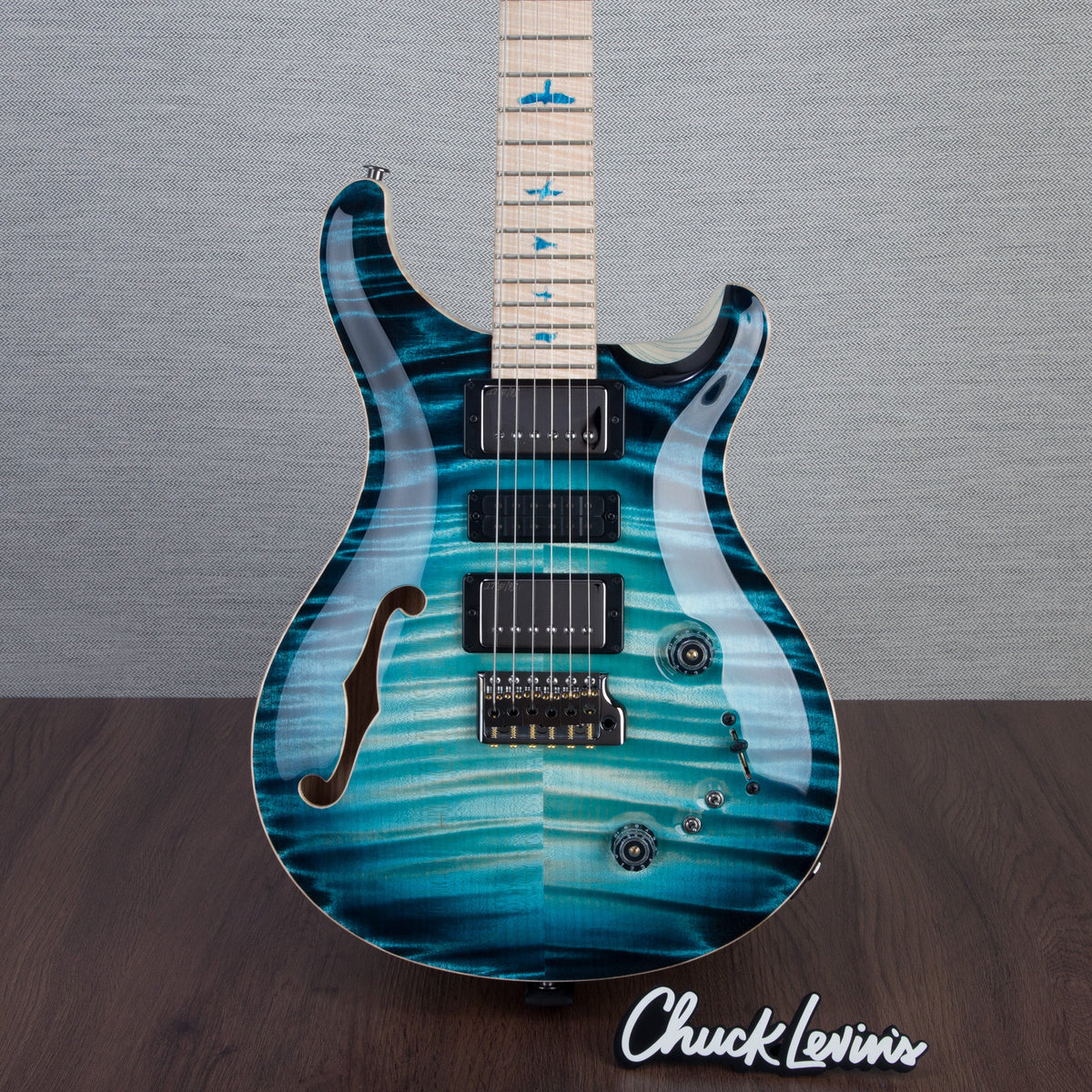PRS Private Stock Special Semi-Hollow Electric Guitar - Sub Zero Glow - #0384576 - 2024