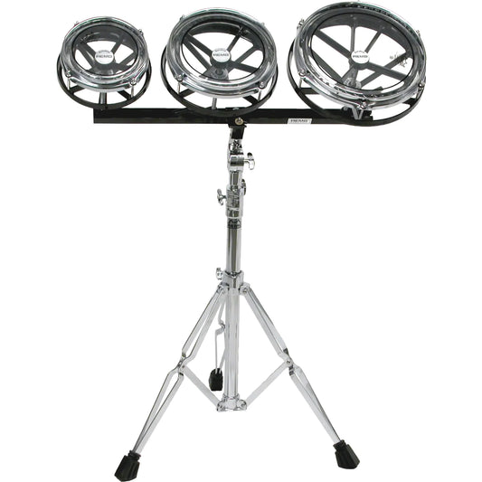 Remo ROTOTOM Set with 6, 8 and 10" Pinstripe/Clear Drumheads