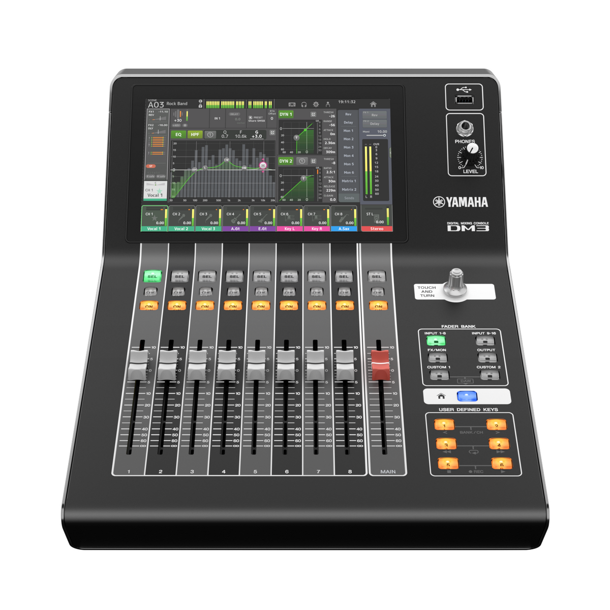 Yamaha DM3S Ultra-Compact 22-Channel Digital Mixer - New