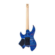 Sire Larry Carlton X6 Headless Electric Guitar - Blue Swirl