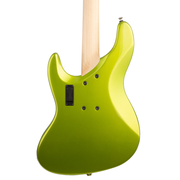 Brubaker JXB-4 Standard Bass Guitar - Green Metallic