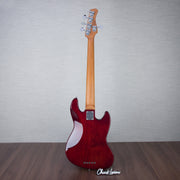 Sire V5 Alder-5 Left-Handed 5-String Bass Guitar - Tobacco Sunburst