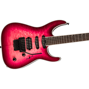 Jackson Pro Plus Series Soloist SLA3Q, Ebony Fingerboard Electric Guitar - Fuschia Burst