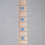 Spector Euro 6 LT Poplar Burl Over Ash 6-String Electric Bass Guitar - Faded Light Blue Gloss - CHUCKSCLUSIVE - #]C121NB23306