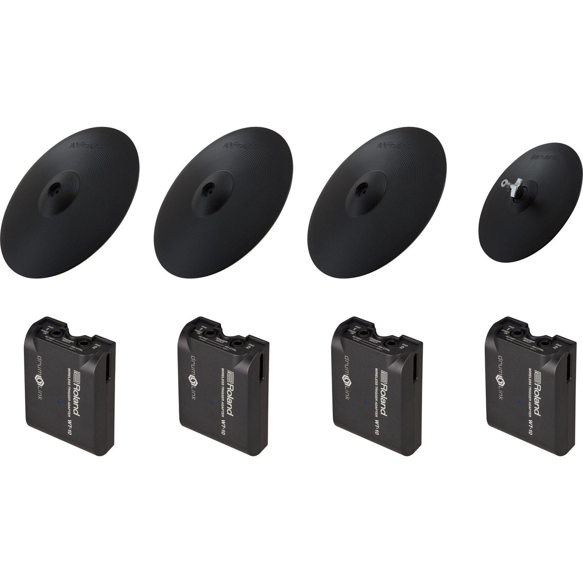 Roland 4CY-4WT-01 DrumLink 4-Piece Cymbal Pack