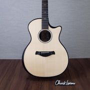 Taylor Custom Shop Gold Label Grand Auditorium Figured Rosewood/ Lutz Spruce Acoustic Electric Guitar - CHUCKSCLUSIVE - #1204216099