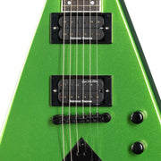 Kramer Dave Mustaine Vanguard Rust In Peace Electric Guitar - Alien Tech Green