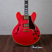 Gibson Custom Shop Murphy Lab 1959 ES-335 Semi-Hollowbody Electric Guitar - Light Aged Watermelon Red - #A960153