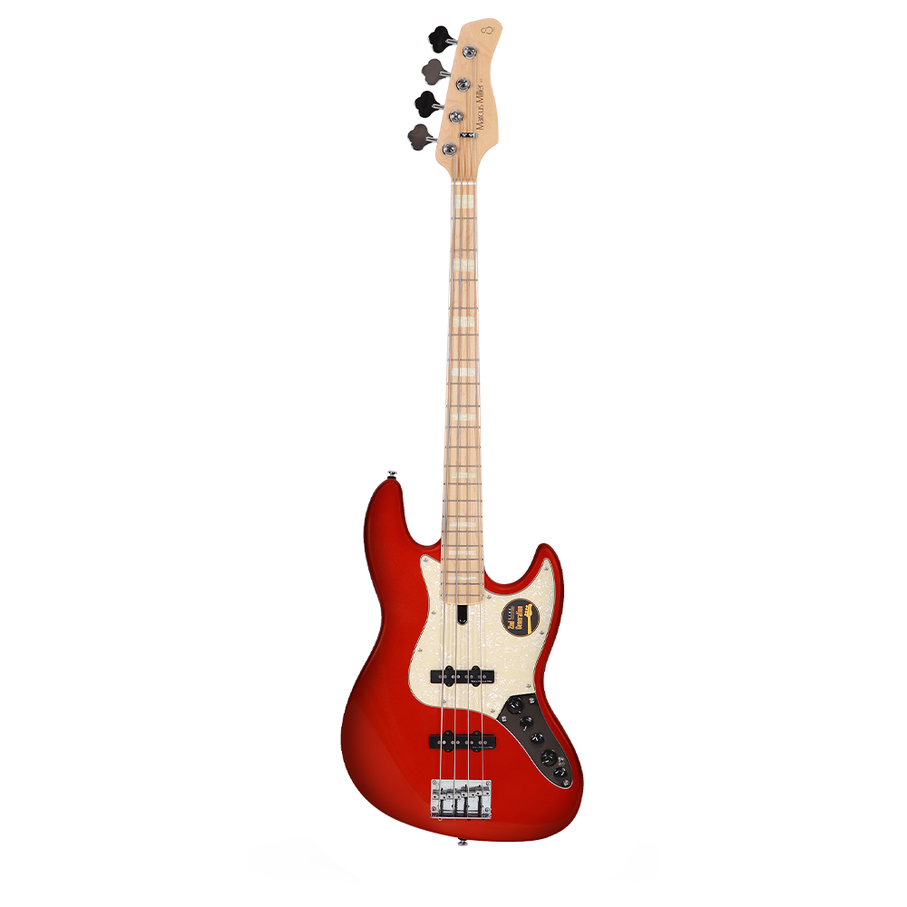 Sire Marcus Miller V7 Swamp Ash-4 2nd Gen Bass Guitar - Bright Metallic Red
