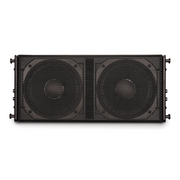 QSC Wideline WL3082BK Install Package with 8 WL3082BK and 2 AF3082-S-BK Small Frame Array
