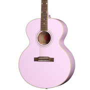 Epiphone J-180 LS Acoustic Electric Guitar - Pink