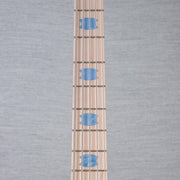 Spector Euro 5 LT Poplar Burl Over Ash 5-String Electric Bass Guitar - Faded Light Blue Gloss - CHUCKSCLUSIVE - #]C121NB23330