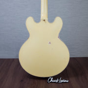 Gibson Custom Shop Murphy Lab 59' ES-335 Semi-Hollowbody Electric Guitar - Heavy Aging Classic White - #A960269