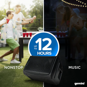 Gemini GPSS-650 Portable Professional PA System
