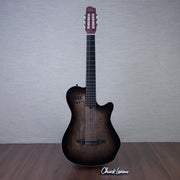 Godin MultiAc Grand Concert SA Nylon String Acoustic-Electric Guitar - Trans Black - CHUCKSCLUSIVE - #25313624