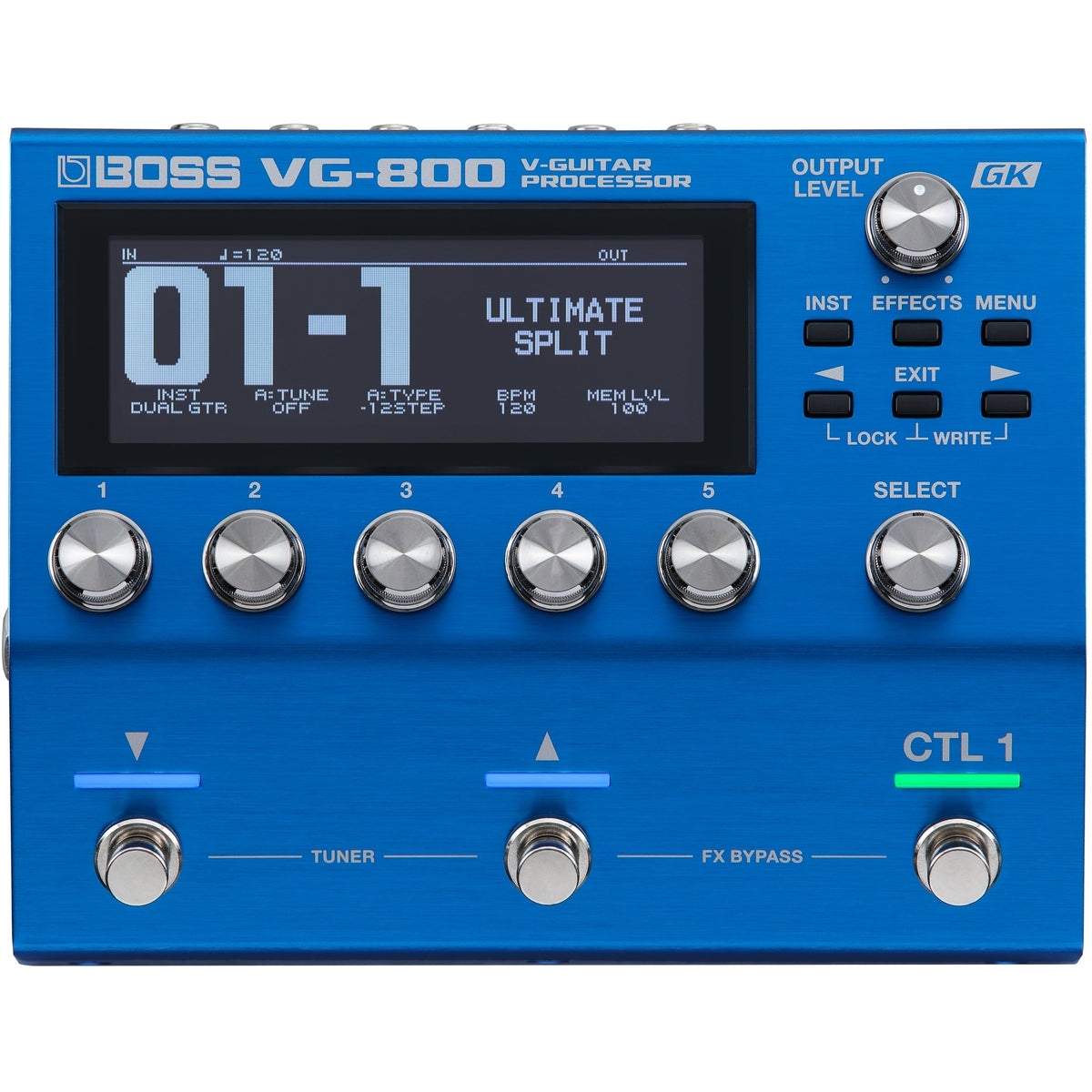 BOSS VG-800 V-Guitar Processor Effects Pedal