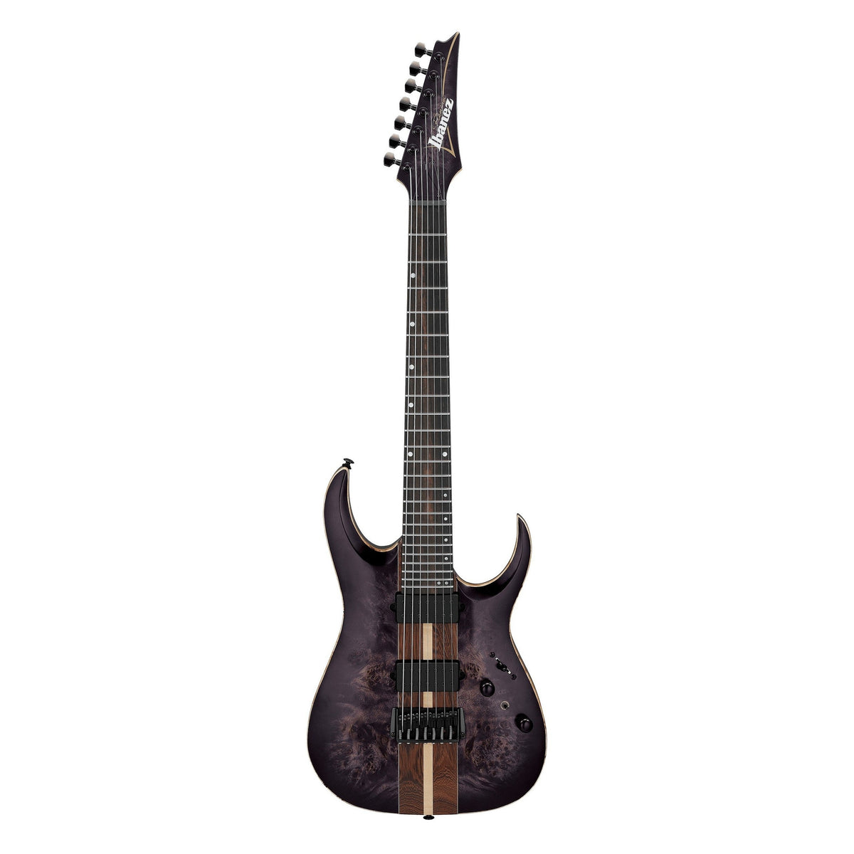 Ibanez Premium RGA217P1PB 7-String Electric Guitar - Deep Twilight Burst Low Gloss