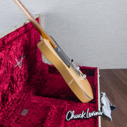 Fender Custom Shop 1952 Telecaster Electric Guitar - Aged Nocaster Blonde - #R124646