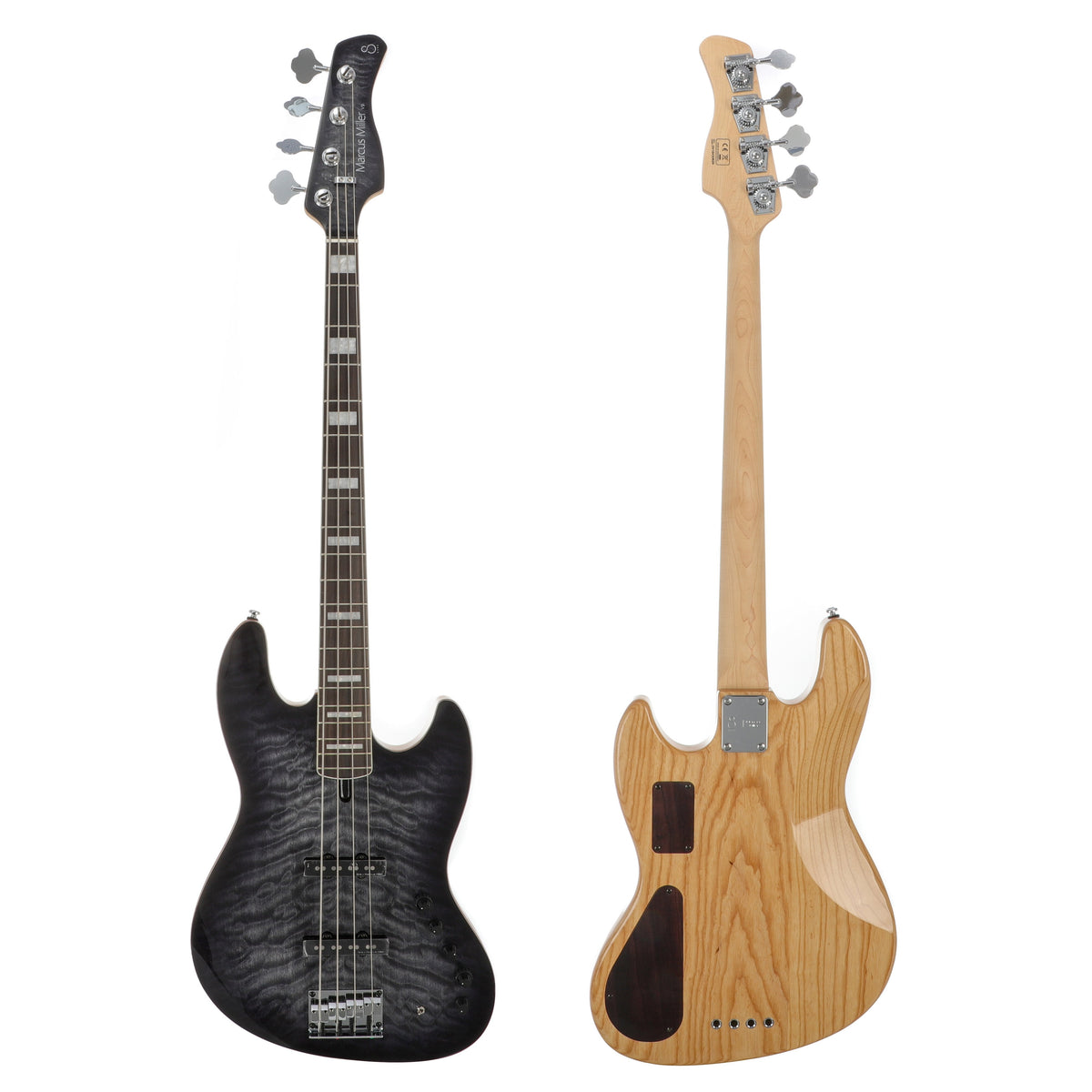 Sire Marcus Miller V9 New Gen Swamp Ash-4 Gen 2 Bass Guitar - Transparent Black - New