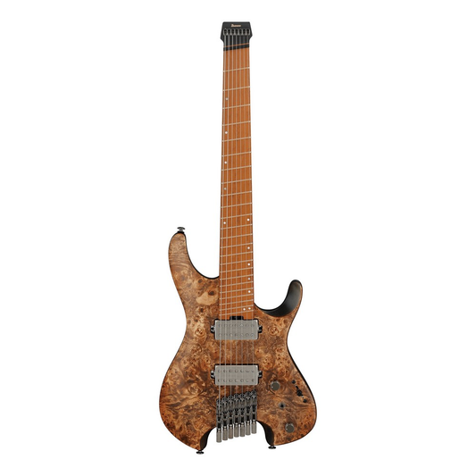 Ibanez Q Series QX527 7-String Electric Guitar - Antique Brown Stained