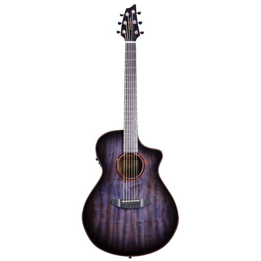 Breedlove Pursuit Exotic S Concert CE LTD Acoustic Electric Guitar - Blackberry