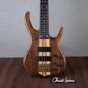 Ken Smith BSR-5TNE-FW Black Tiger Elite 5-String Electric Bass Guitar - Figured Walnut - #5TNE706526