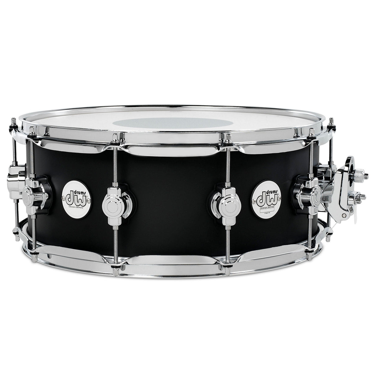 Drum Workshop 5.5 x 14-Inch Design Series Maple Snare Drum - Black Satin