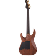 Charvel Ltd. Ed. MJ DK24 HSH 2PT E Mahogany With Figured Walnut Electric Guitar - Natural