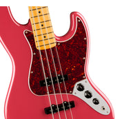 Fender American Professional Classic Jazz Bass - Faded Dakota Red w/ Cleaning Kit