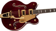 Gretsch G5422TG Electromatic Classic Double-Cut Hollow Body Electric Guitar - Walnut Stain w/ Strap